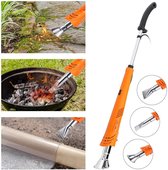 NASUM alles-in-1 Onkruidbrander - Elektrische onkruidverdelger - verfbrander en BBQ-aansteker - Thermische onkruidstok - 2000W 230V tot 650 °C - voor tuin, terras, oprit - voor verwijderen on