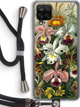 Case Company® - Samsung Galaxy A12 hoesje met Koord - Haeckel Orchidae - Telefoonhoesje met Zwart Koord - Bescherming aan alle Kanten en Over de Schermrand