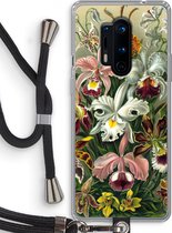 Case Company® - OnePlus 8 Pro hoesje met Koord - Haeckel Orchidae - Telefoonhoesje met Zwart Koord - Bescherming aan alle Kanten en Over de Schermrand