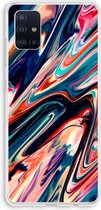 Case Company® - Samsung Galaxy A51 4G hoesje - Quantum Being - Soft Cover Telefoonhoesje - Bescherming aan alle Kanten en Schermrand