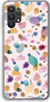 Case Company® - Samsung Galaxy A32 5G hoesje - Terrazzo Memphis - Soft Cover Telefoonhoesje - Bescherming aan alle Kanten en Schermrand