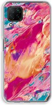 Case Company® - Huawei P40 Lite hoesje - Pastel Echoes - Soft Cover Telefoonhoesje - Bescherming aan alle Kanten en Schermrand