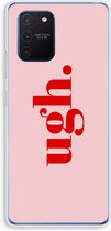 Case Company® - Samsung Galaxy Note 10 Lite hoesje - Ugh - Soft Cover Telefoonhoesje - Bescherming aan alle Kanten en Schermrand