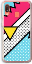 Case Company® - Samsung Galaxy A20e hoesje - Pop Art #3 - Soft Cover Telefoonhoesje - Bescherming aan alle Kanten en Schermrand