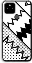 Case Company® - Google Pixel 5 hoesje - Pop Art #5 - Soft Cover Telefoonhoesje - Bescherming aan alle Kanten en Schermrand