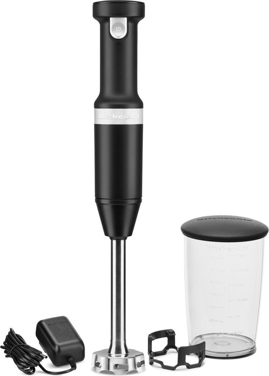KitchenAid Draadloze staafmixer - Matzwart - 5KHBBV53EBM