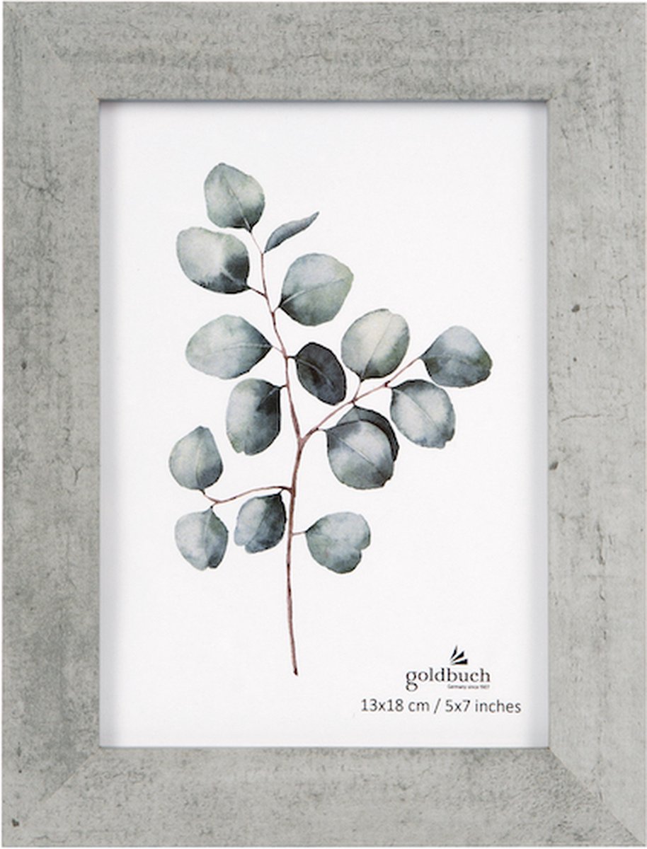 Goldbuch GOL-920363 MDF fotolijst met Betonlook - 13x18 cm Grijs