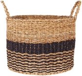 Rieten mand rond / Opbergmand / Plantenmand - Rinca XXL 40x35cm
