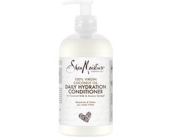 SheaMoisture Rehydrate & Soften Daily Hydration Conditioner - 100% Virgin Coconut Oil - verrijkt met sheaboter, Senegalese acacia, kokosmelk en kokosolie - 384 ml