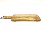 houten snijplank - borrelplank - 70x20 cm - gemaakt van manghouthout