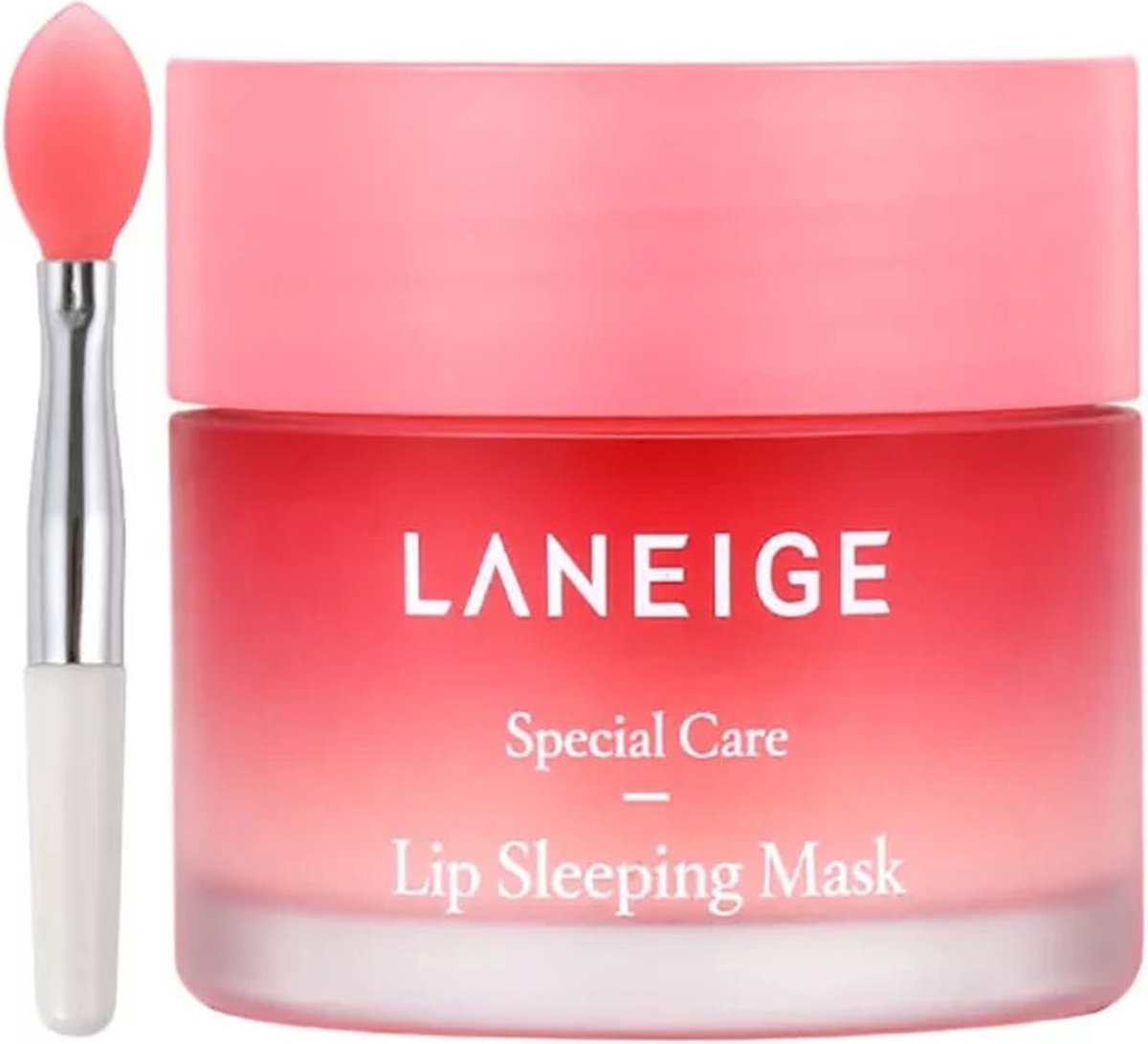 Mini Laneige Lip Sleeping Mask Masque Lèvres + Pinceau Lèvres 3g