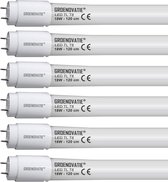 Groenovatie LED TL T8 Buis - 6Pack - 18W - 120 cm - 2250 lm - Warm Wit