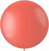 ballon Fresh Cantaloupe 78 cm latex donkeroranje