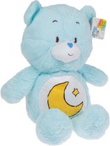 Care Bears (Blauw) Pluche Knuffel XL 100 cm groot {Troetelbeertjes grote Plush Toy XXL | Speelgoed Troetelbeer Knuffeldier voor kinderen jongens meisjes | Knuffel en speel met jou