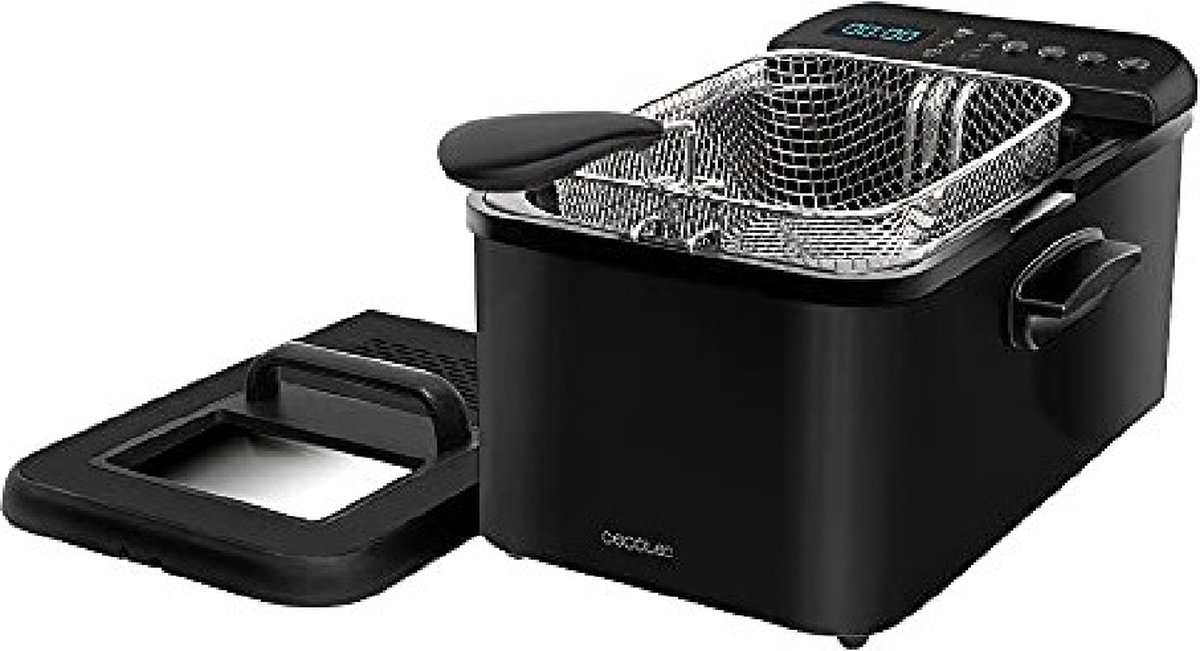 Frituurmachine Cecotec Cleanfry Luxury 4000 Black 42 L 3270 W