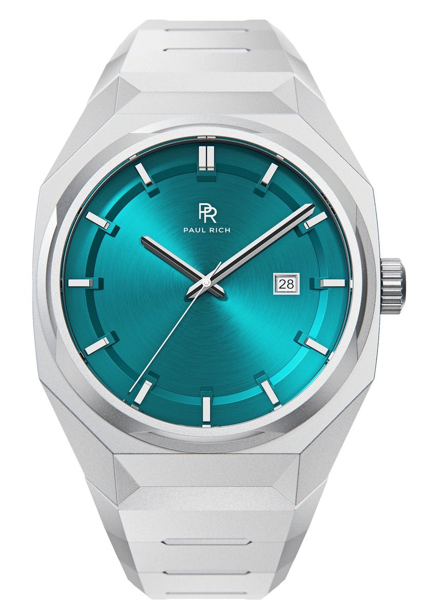 Paul Rich Elements Aqua Vertigo Steel ELE06-A automatisch horloge