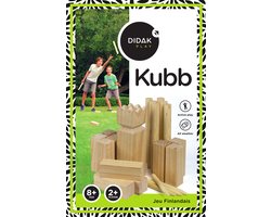 Kubb - Didak Play-28x7,8x7,8 cm - in hout