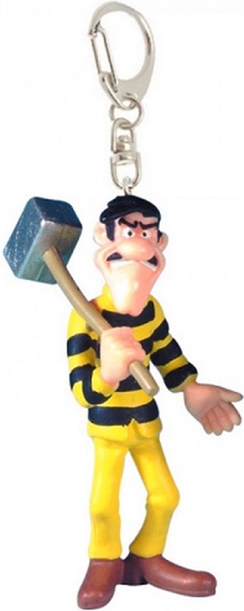 Lucky Luke - Averall Dalton - sleutelhanger - kunststof - 8 cm - Plastoy