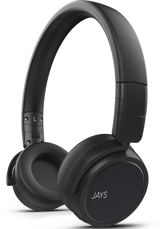 Jays xFive Wireless OnEar Headphone Black bol