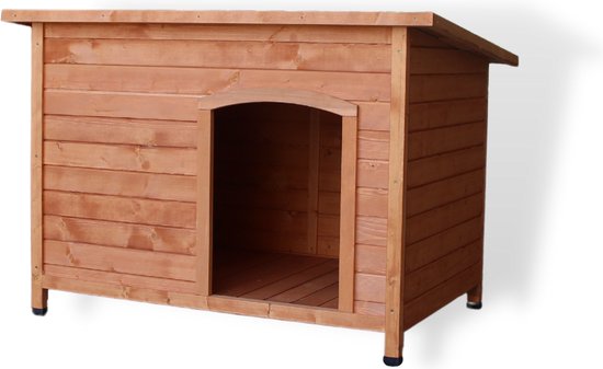 Topmast Hondenhok Hout - Buitenhok - Select 1 - 116 x 79 x 82 cm