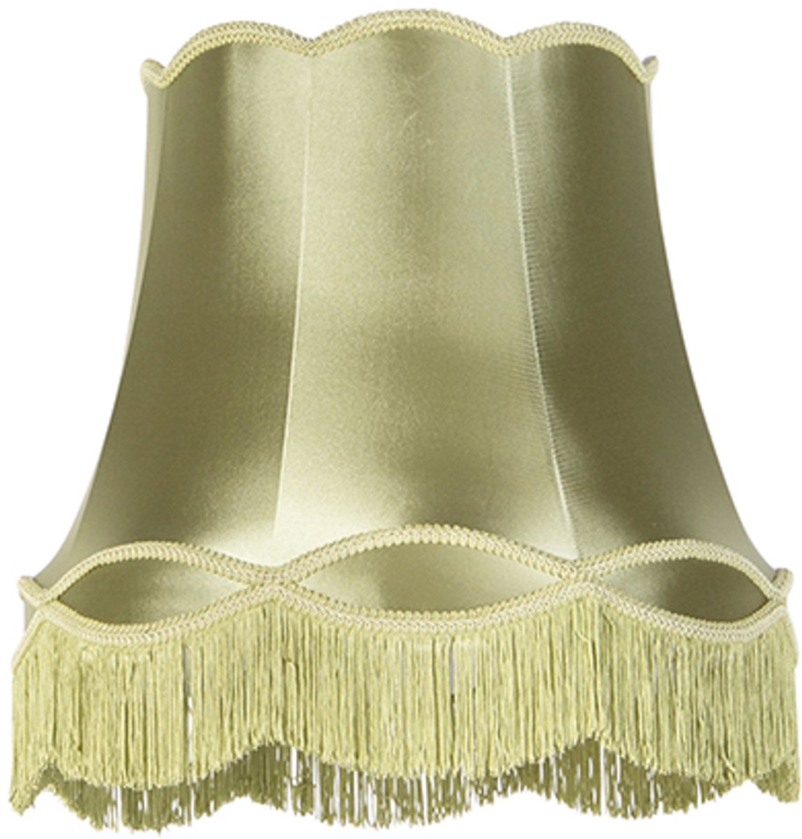 QAZQA granny - Retro Lampenkap - Ø 450 mm - Groen -