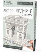 Graine Créative - Maquette 3D puzzel - Arc de Triomphe