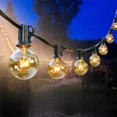 Homezie Lichtsnoer | 7,5 meter | Waterdicht | 25 lampjes | Lampjes slinger | Tuinverlichting | Lichtslinger | Lichtsnoer buiten | Prikkabel