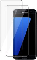 Samsung Galaxy S7 Edge Screenprotector - Tempered Glass Screen Protector - 2 Stuks