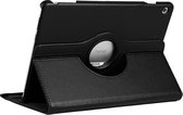 Mobigear Tablethoes geschikt voor Huawei MediaPad T5 10.1 Hoes | Mobigear DuoStand Draaibare Bookcase - Zwart