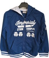 Star Wars Stormtrooper zomer hoodie / sweatvest, jas / vest, blauw, maat 104