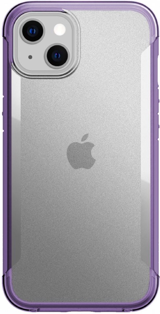 Raptic Terrain Back Cover Transparant Hoesje Geschikt voor Apple iPhone 13