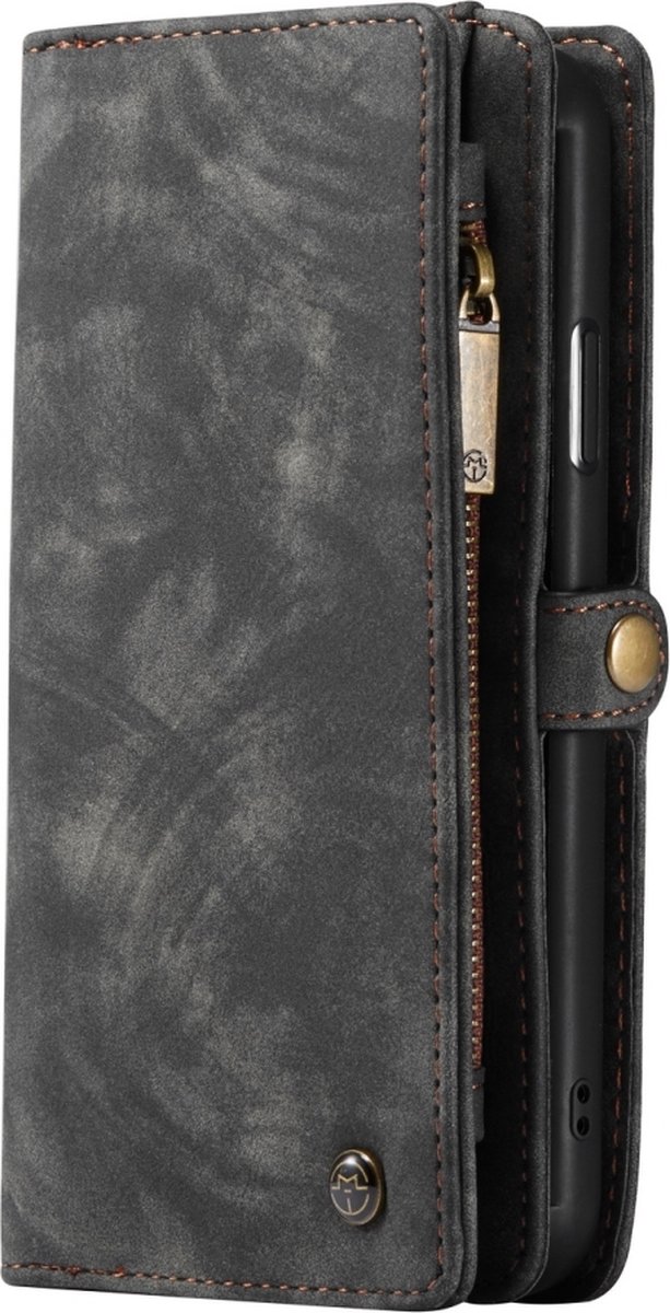CaseMe Luxury Wallet Case Zwart Apple iPhone 11 Pro