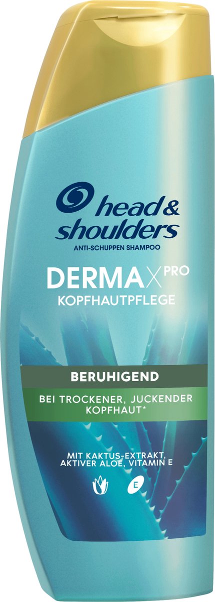 head&shoulders Shampoo Derma x Pro, Verzachtend, 225 ml