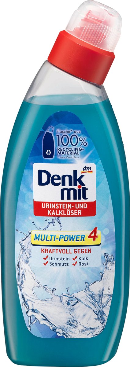 Denkmit Toiletreiniger urine- en kalkverwijderaar, 750 ml