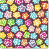 Muismat - Mousepad - Meisjes - Bloem - Patronen - Girl - Kids - Kinderen - 30x30 cm - Muismatten