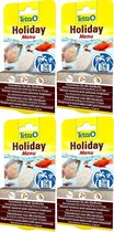 Vissenvoer - Tetra Holiday menu - Vakantievoer- 30 Gram - 4 stuks - Voordeelverpakking