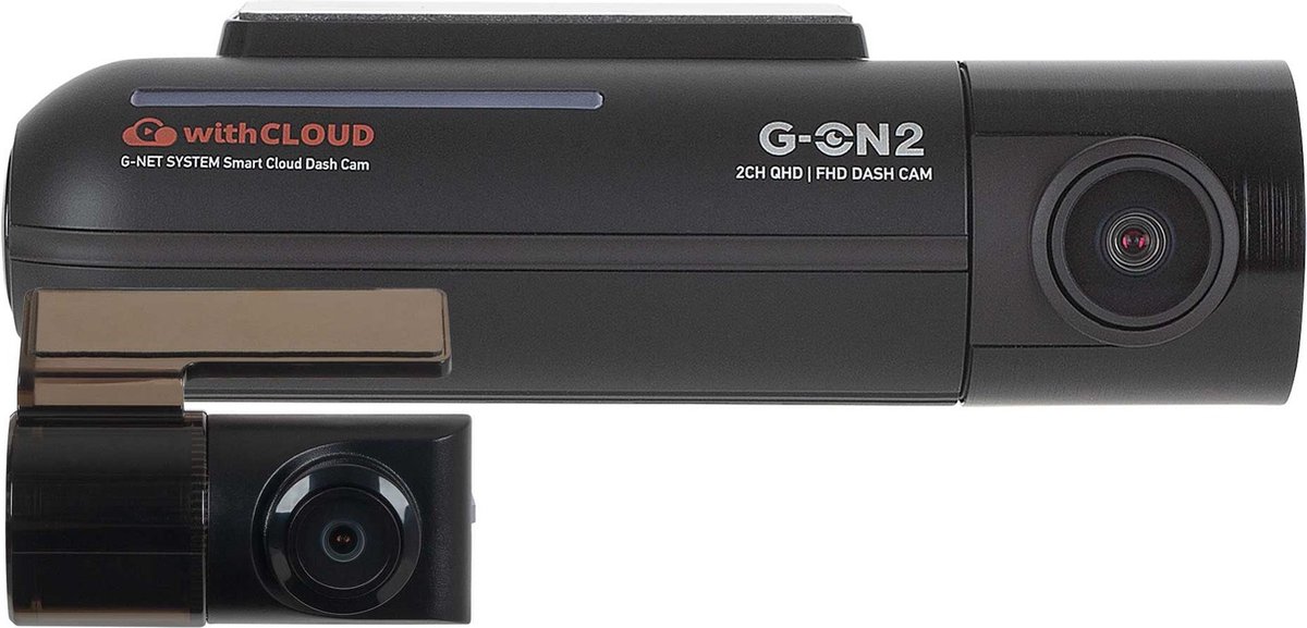 Gnet G-ON2 2CH QuadHD Cloud Wifi GPS 64gb dashcam voor auto