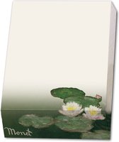 Bekking & Blitz - Memoblok - Memo blocnote - Notitieblok - Kunst -  Waterlelies - Waterlilies - Claude Monet