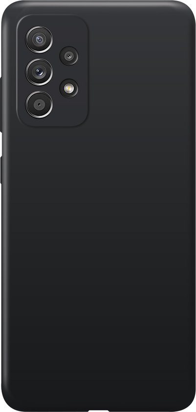 XQISIT Silicone case - zwart- voor Samsung Galaxy A33 5G