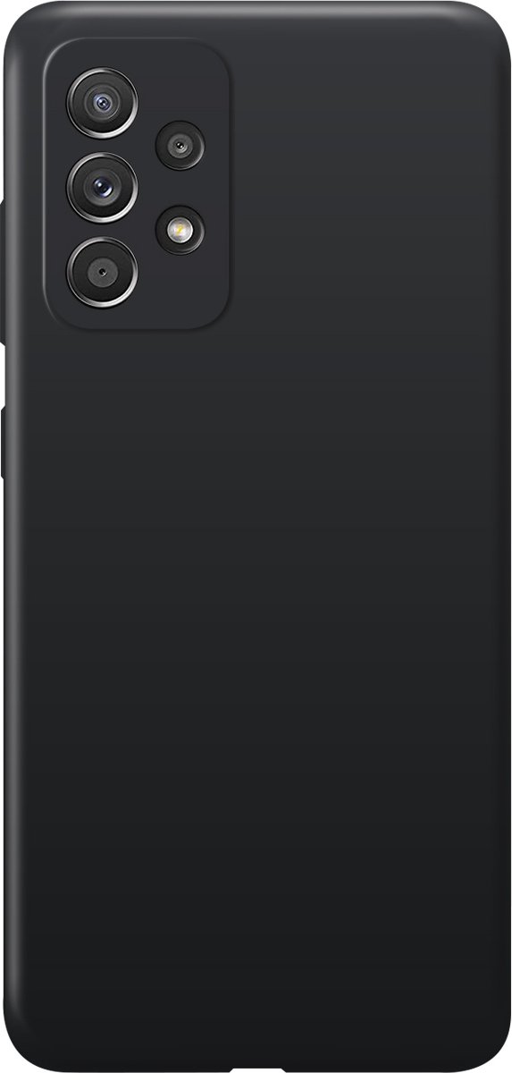 XQISIT Silicone case - zwart- voor Samsung Galaxy A33 5G