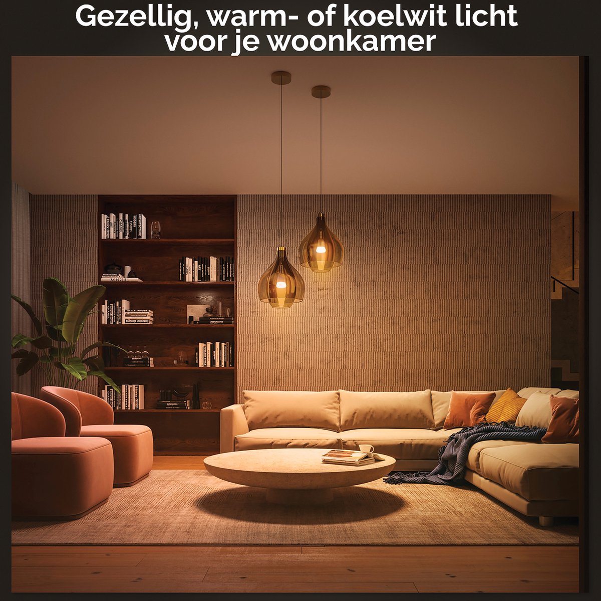 Philips Hue standaardlamp E27 Lichtbron - warm tot koelwitlicht - 1-pack - 1100lm - Bluetooth — afbeelding 5