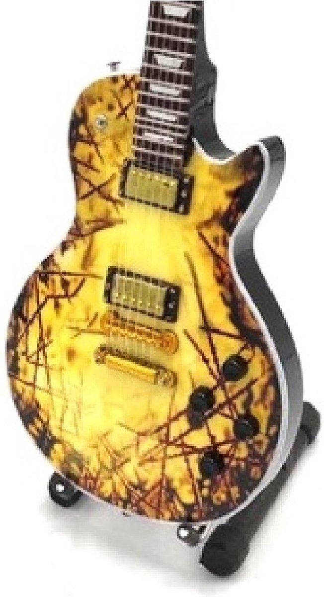 Miniatuur replica Gibson Les Paul gitaar