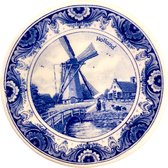 Delfts Blauw Koelkast magneet Bordje Holland