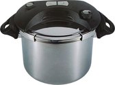 Kookkunst Holland snelkookpan 8 liter roestvrijstaal - inductie - pressure cooker - 26 cm