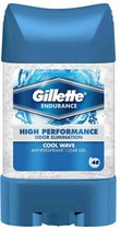 Gillette Endurance Cool Wave Deodorant Gel Stick - Antiperspirant Clear Gel Deodorant Stick - Deo Stick - Deodorant Man