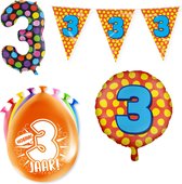 3 jaar Verjaardag Versiering Happy Party M
