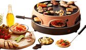 MaxxHome Pizza oven - Gourmetstel - Grill- Raclette - 6 personen
