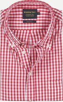 Steppin' Out Mannen  Steppin' Out Lente/Zomer 2022  Colorful Gingham Mannen - Regular Fit - Katoen - Rood (L) Rood Katoen Maat: L