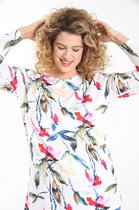 Paprika Dames Tuniektrui met bloemenprint - Trui - Maat 50