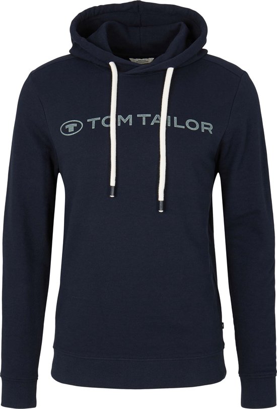 TOM TAILOR printed hoodie Heren Trui - Maat XL | bol